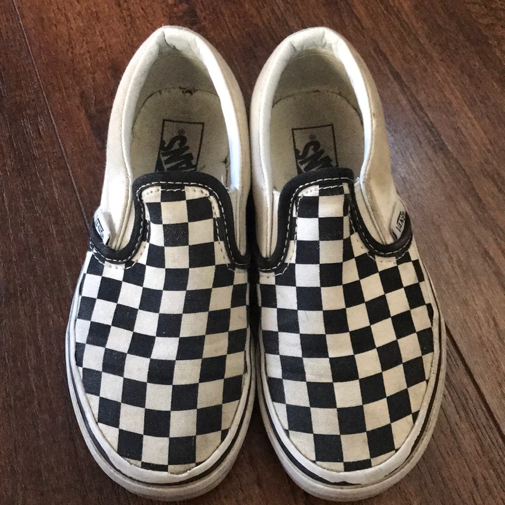 Vans checker print Size 13